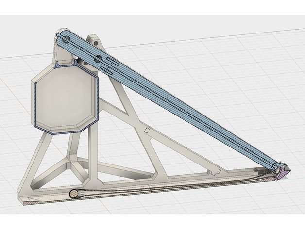Miniatura 8 do modelo 3D Trebuchet