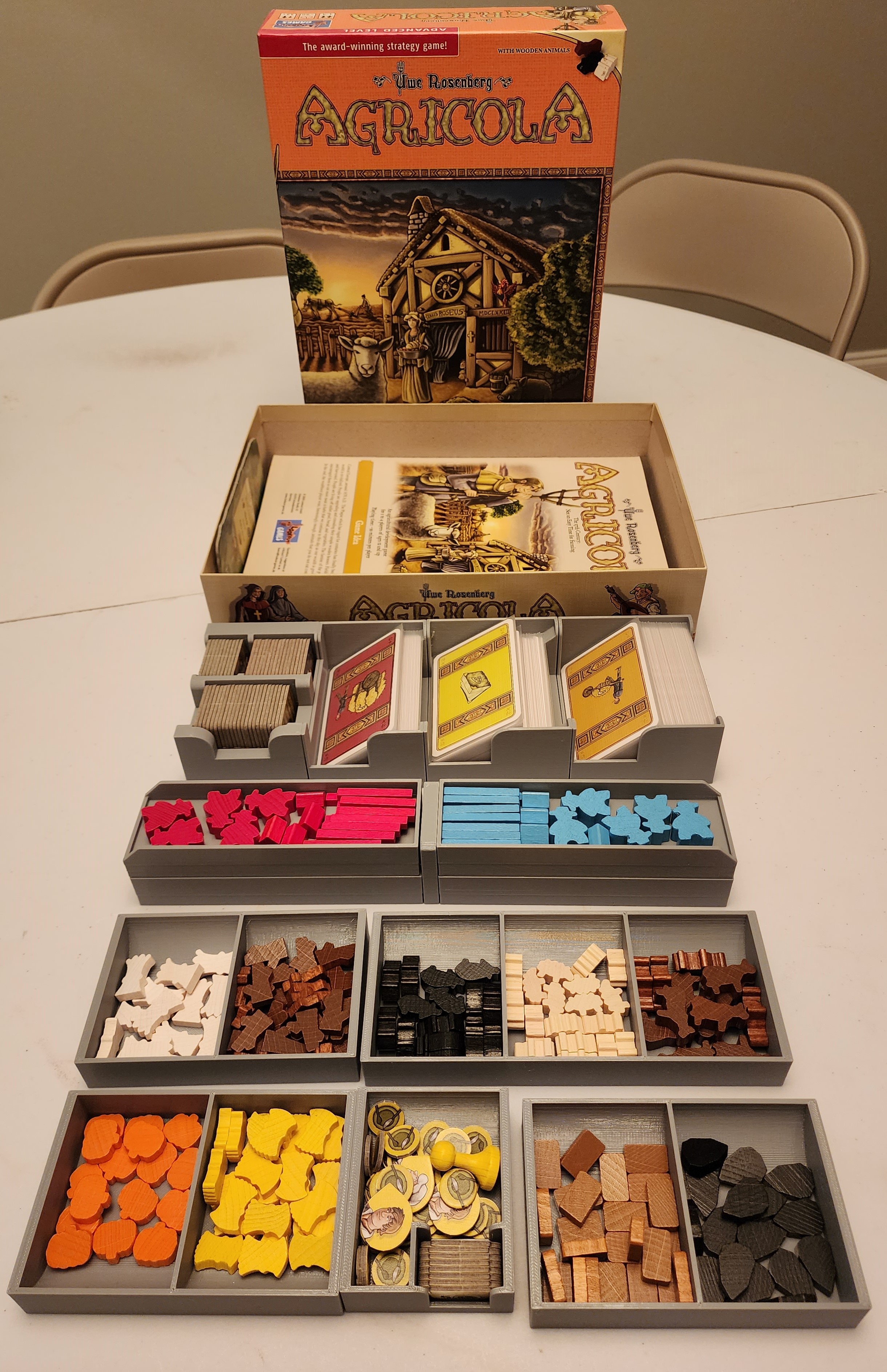Miniatura 2 do modelo 3D Agricola (Revised) Insert / Organizer
