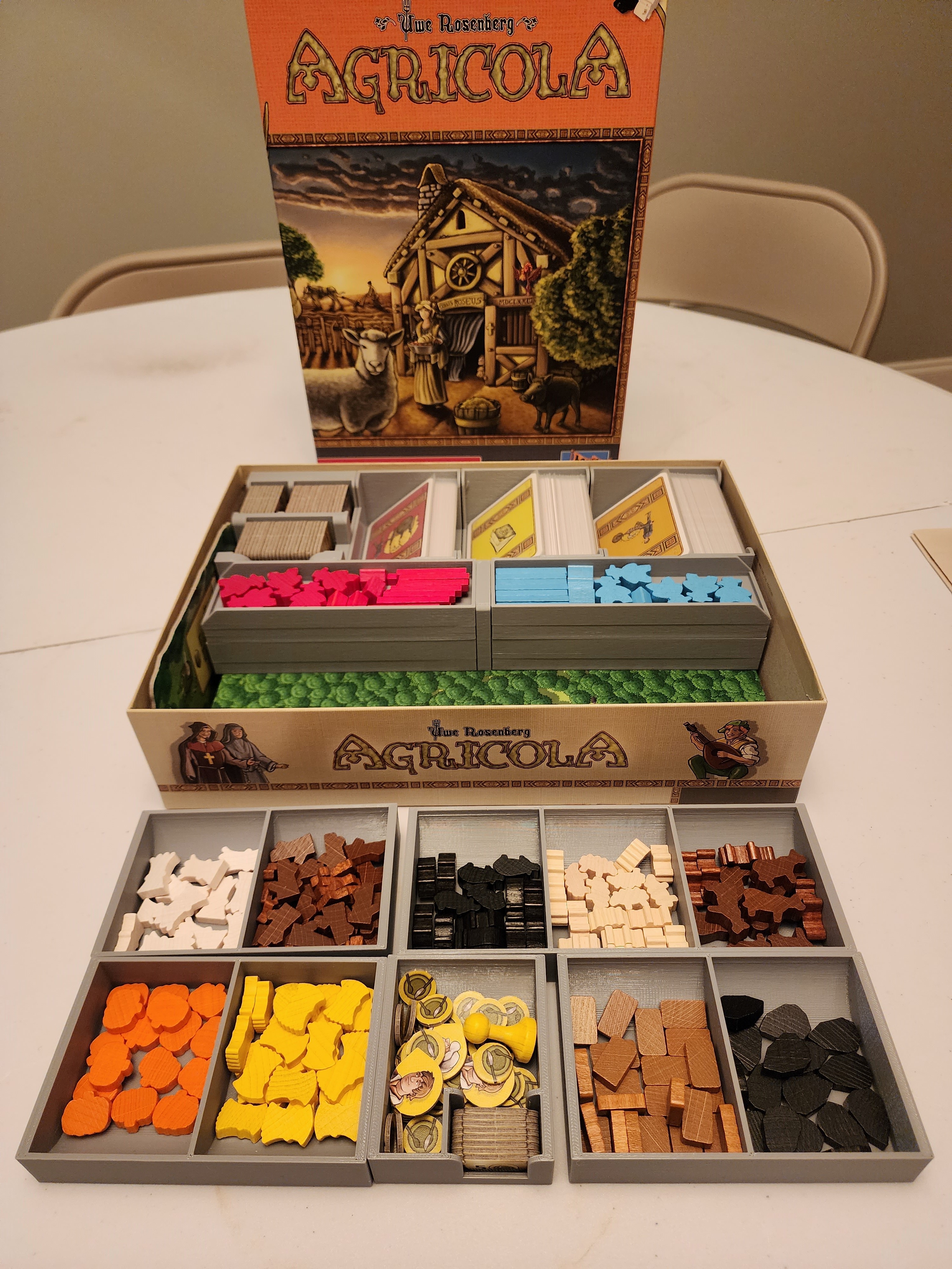 Miniatura 3 do modelo 3D Agricola (Revised) Insert / Organizer