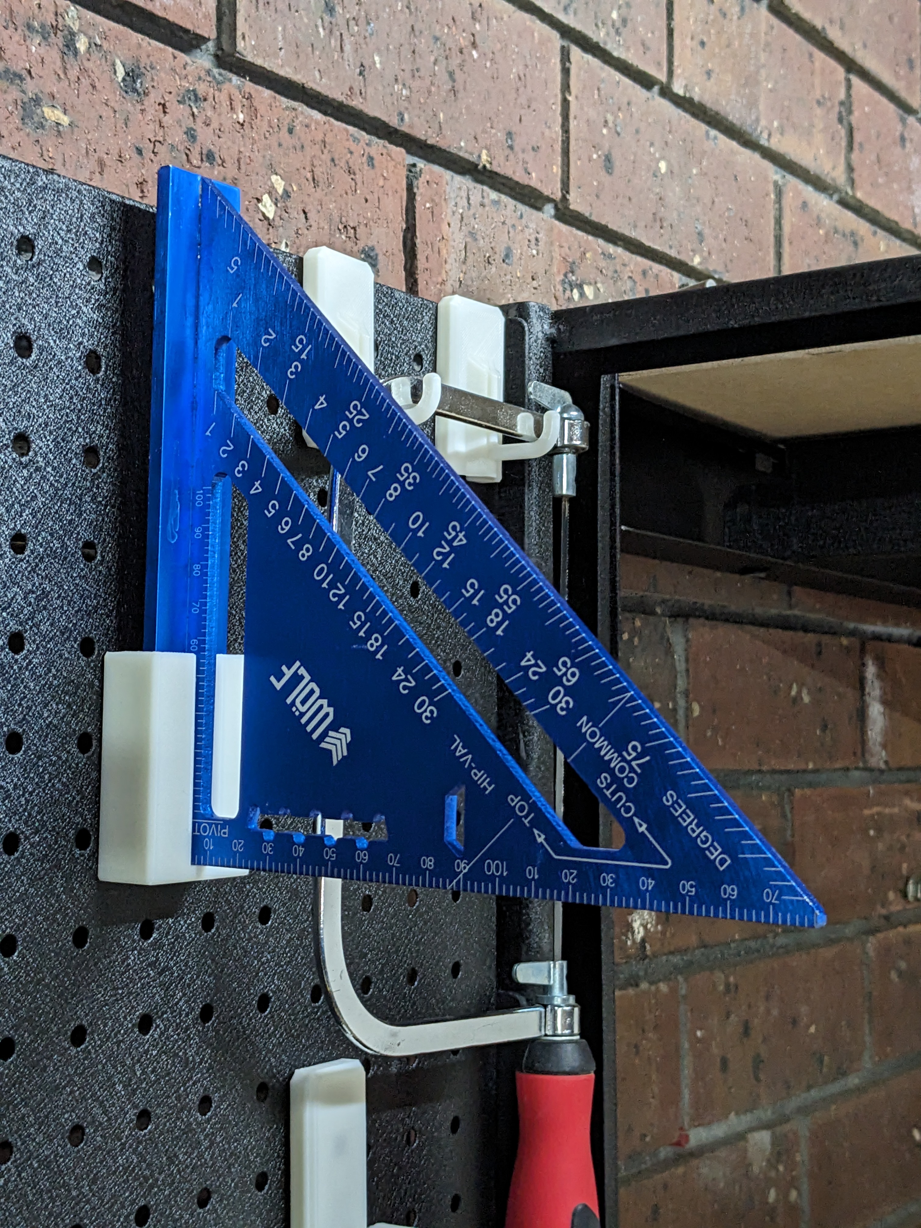 Rafter square holder (Sy's peglock system) — miniatura 3