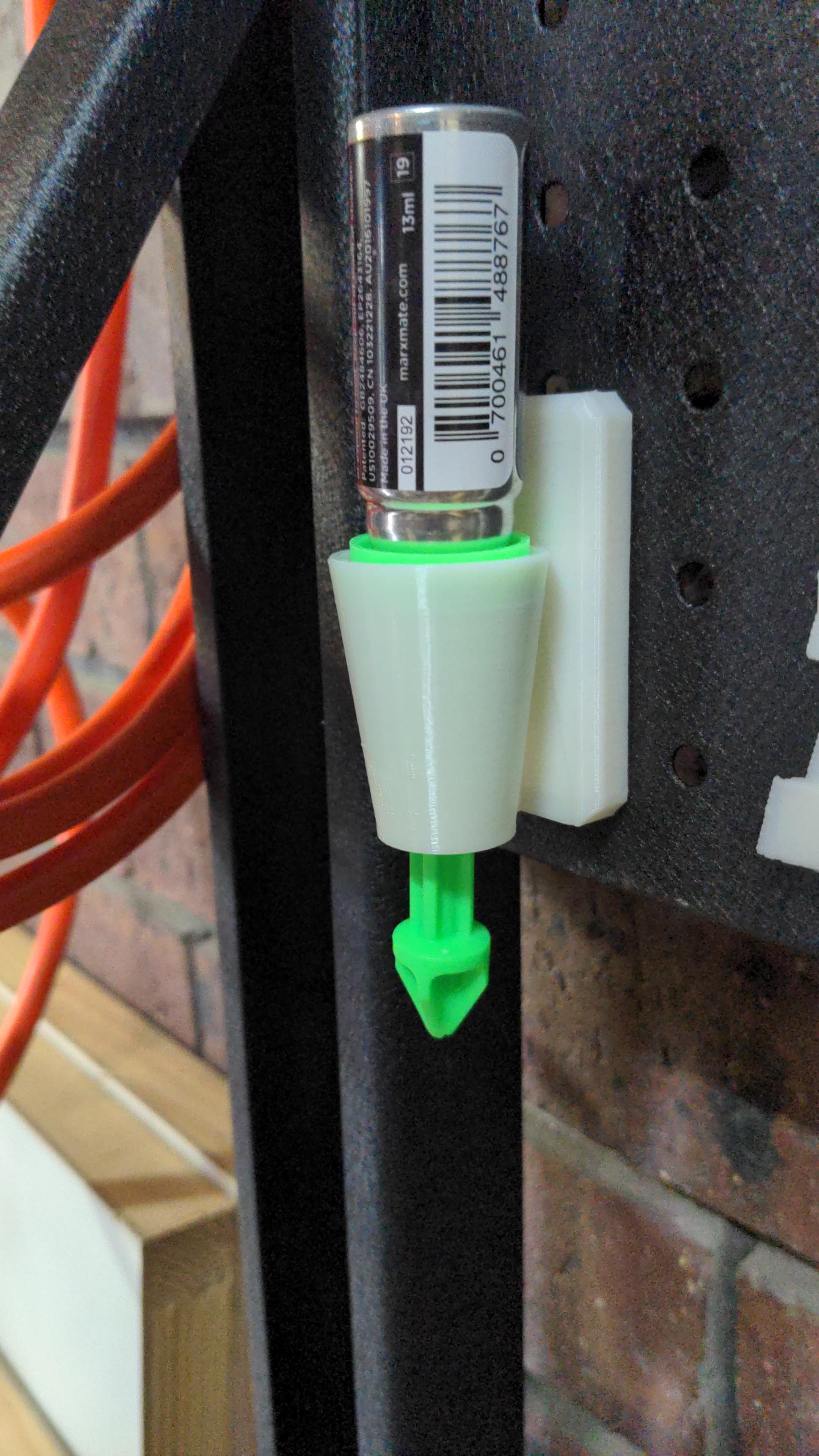 MarXmate marking tool holder (Sy's peglock system) 3D model thumbnail