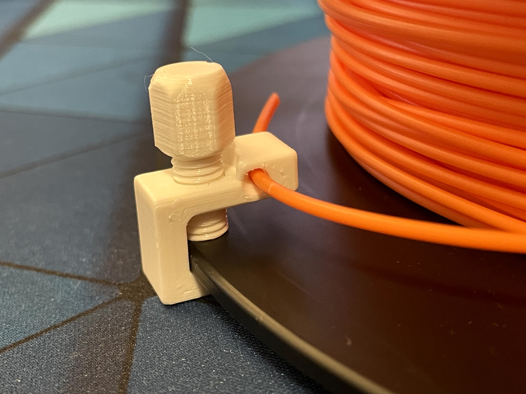 "Super Crift" filament clip