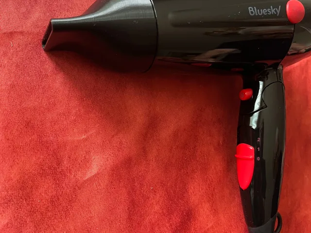 Hair dryer nozzle