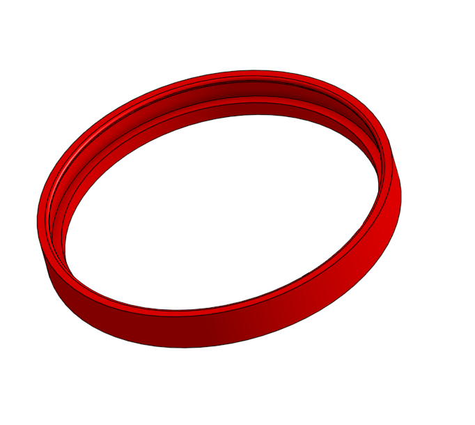 Shaving cream rust protector ring Gillette by TwanHE Download free STL model