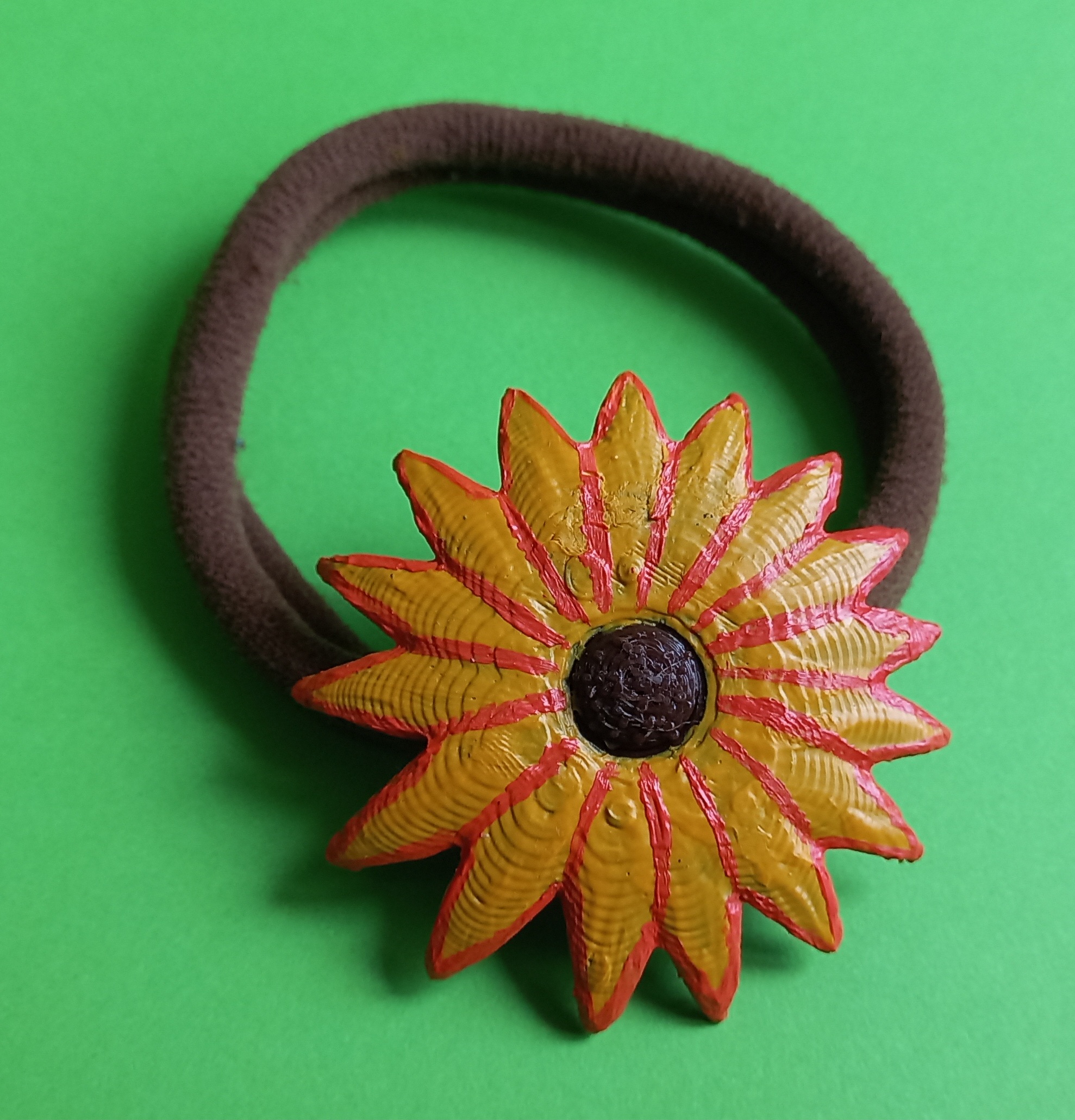 Head decoration (brooch with elastic band) by Valeria Download free