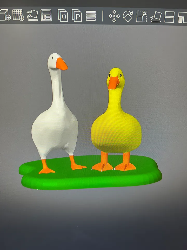 Goose from Untitled Goose Game by Cats, Download free STL model