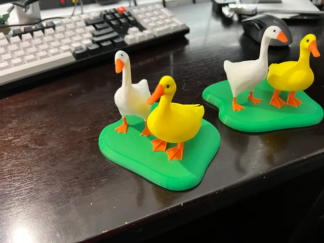 Duck and Goose figure