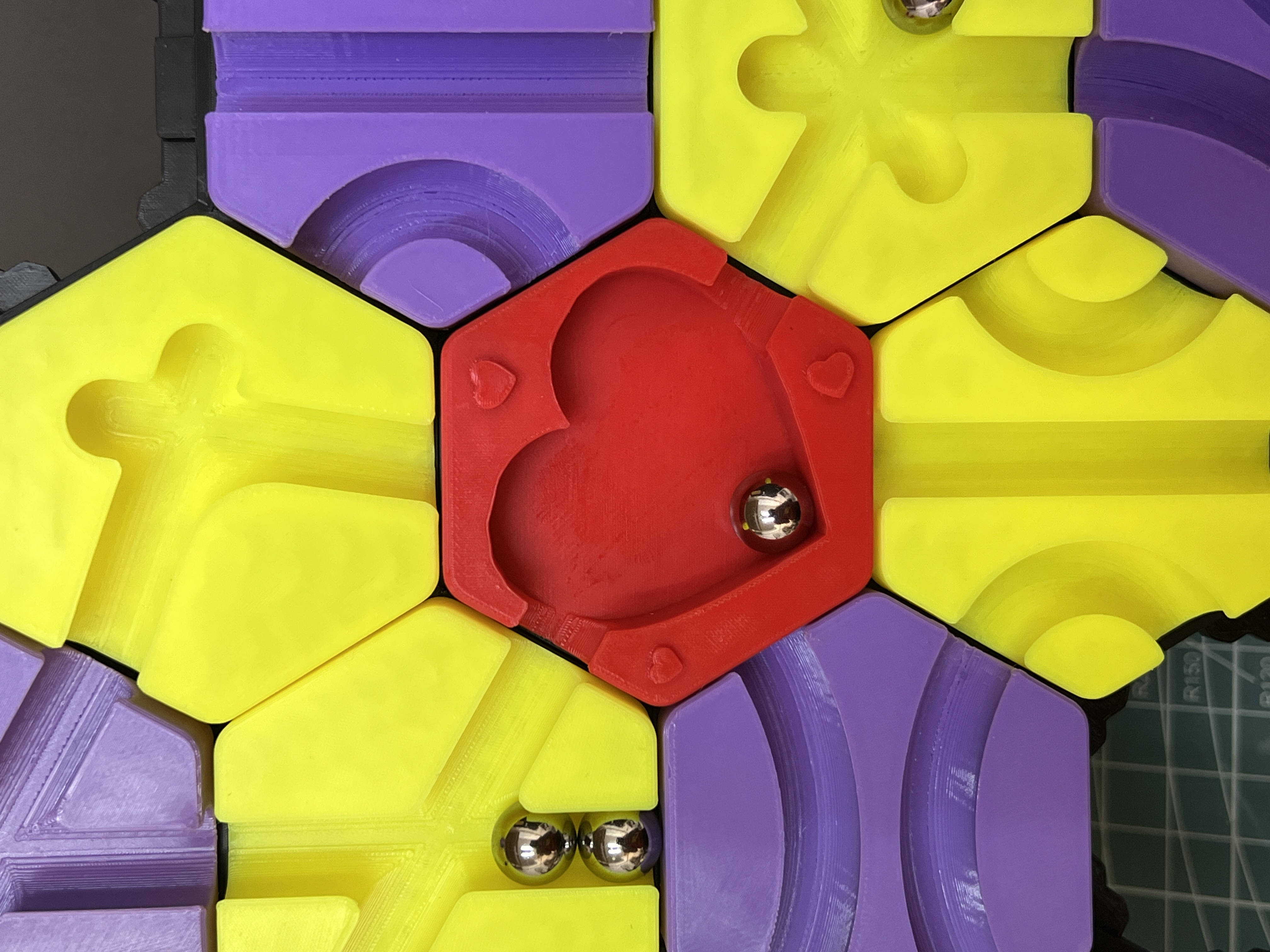 Hextraction Heart Tile pack