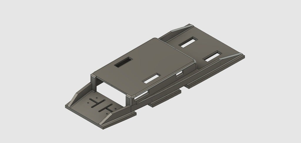 Rear shelf for Pixhawk