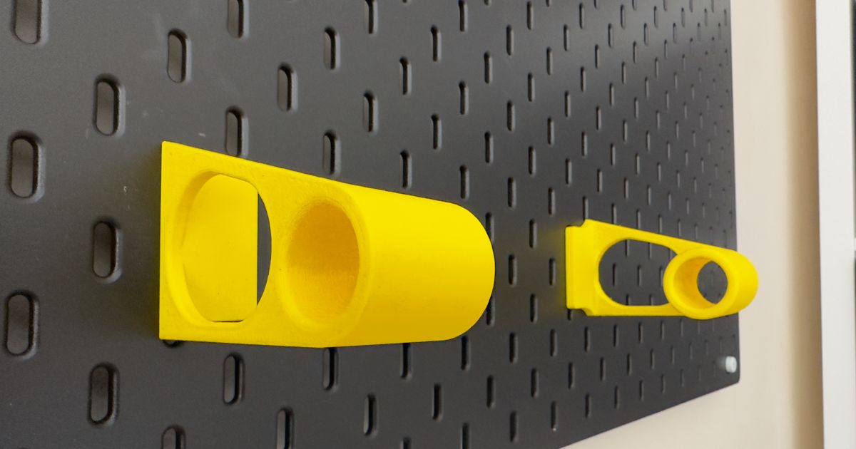 Skadis Paper Roll holder by Stuart Barker Download free STL model