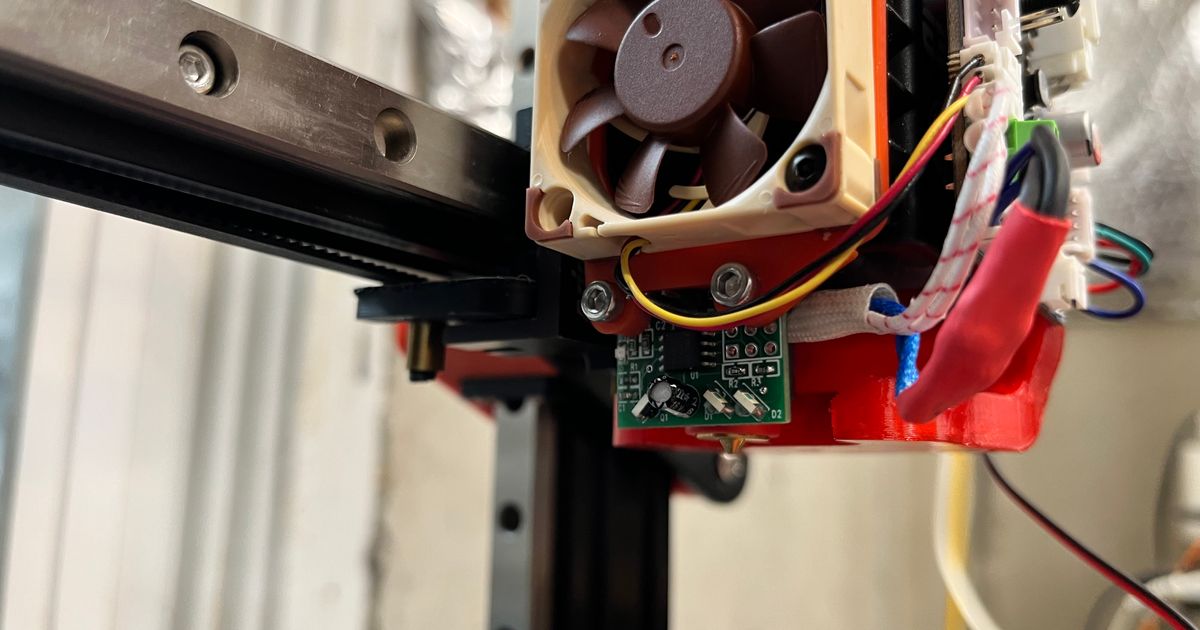 Duet IR Differential Sensor Hemera Mount by icase81 Download free STL