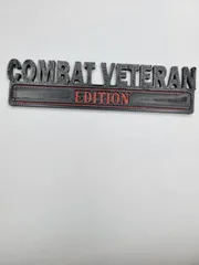 Combat Veteran Edition Car Emblems