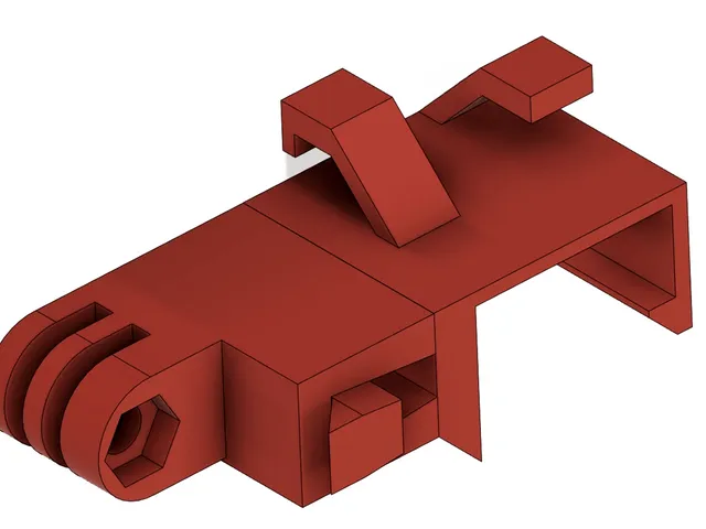 Go Pro Monitor Webcam mount for Dell P2715Q