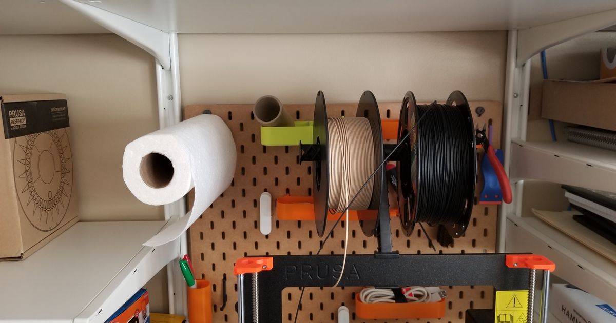 Paper Towel Holder Ikea Skadis (Longer Versions) by Bill Download