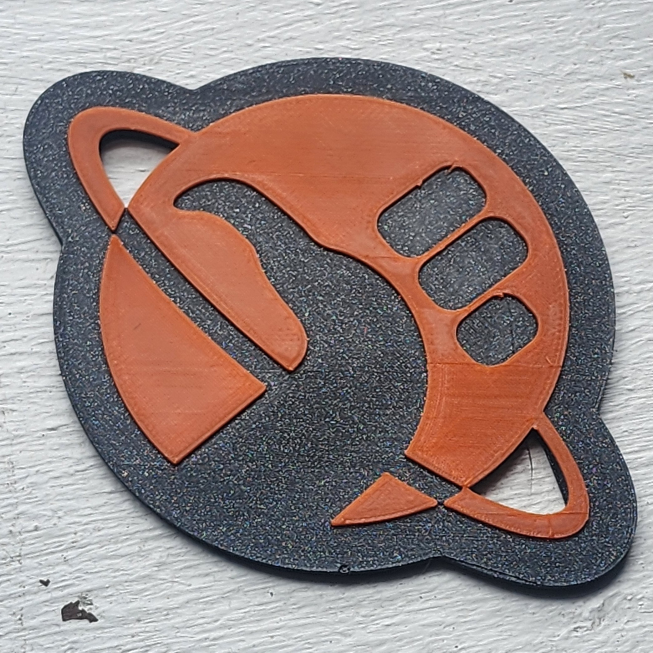 Hitchhiker's Guide Keychain/Luggage Tag by design.af Download free