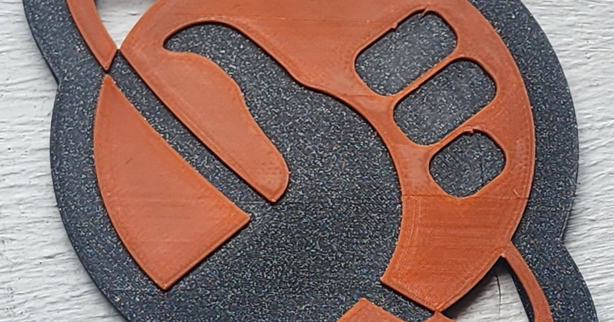 Hitchhiker's Guide Keychain/Luggage Tag by design.af Download free