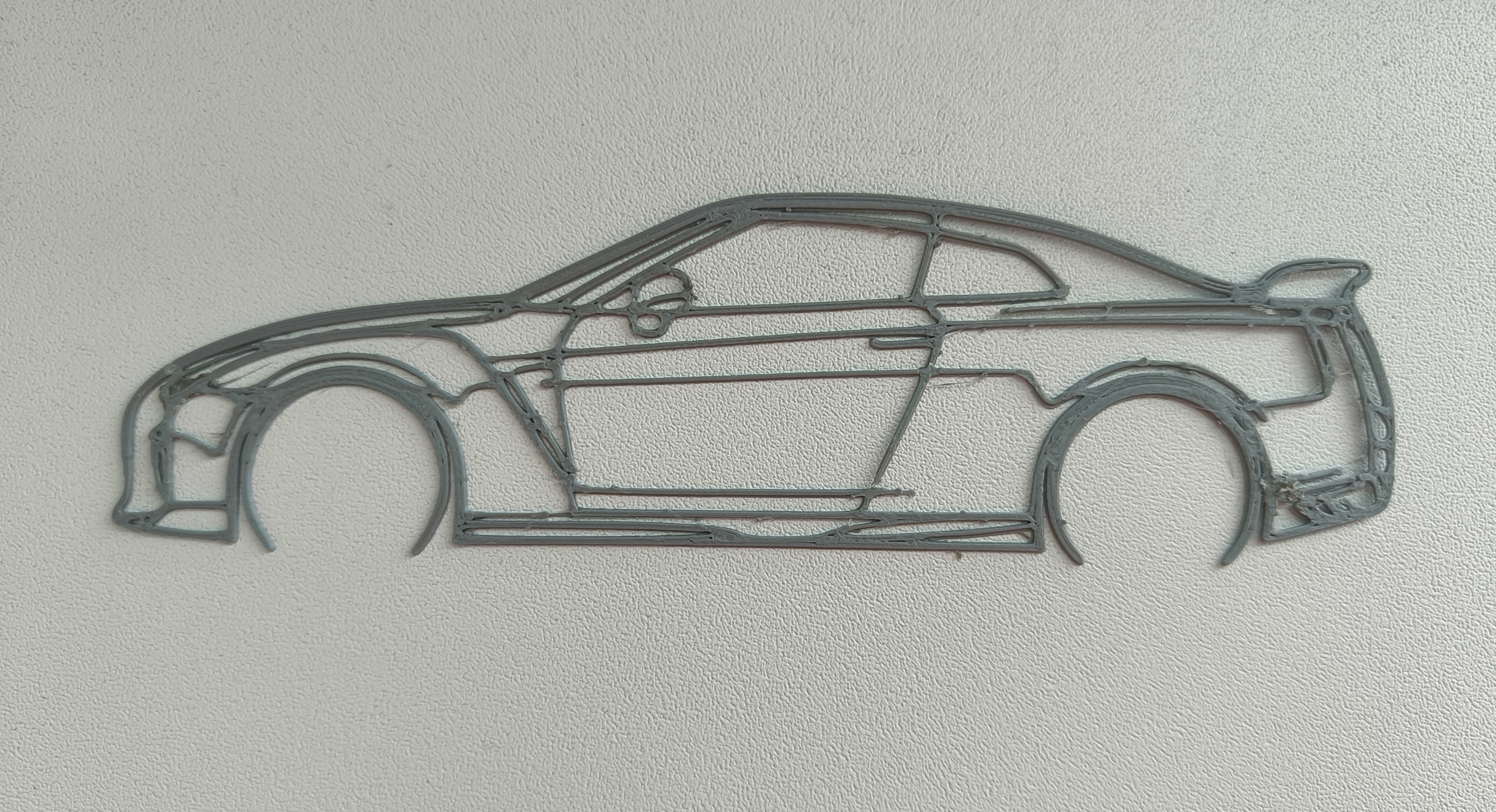 Nissan Gtr R35 Mini Wall Sculpture