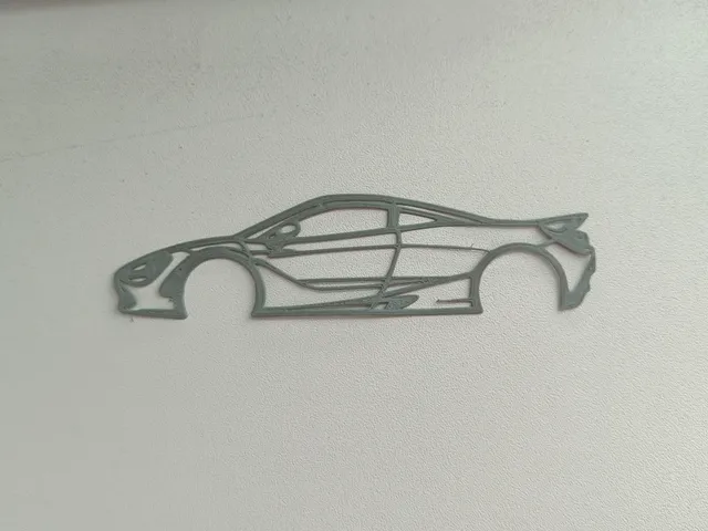 Mclaren 720S Mini Wall Sculpture
