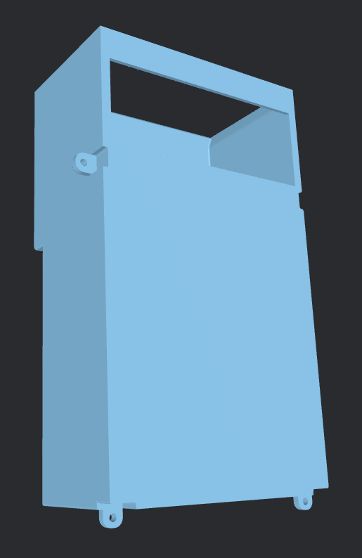 Bambu Lab P1P/P1S/X1 Chamber fan duct for Noctua 92mm fan by 4Designs