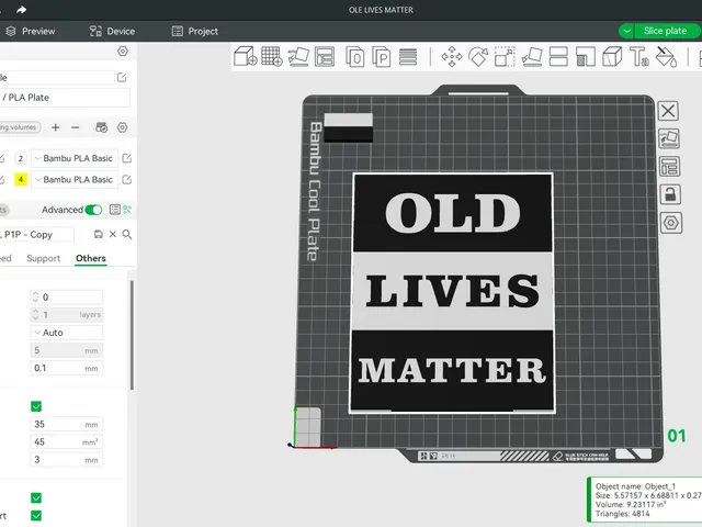 Old Lives Matter Sign