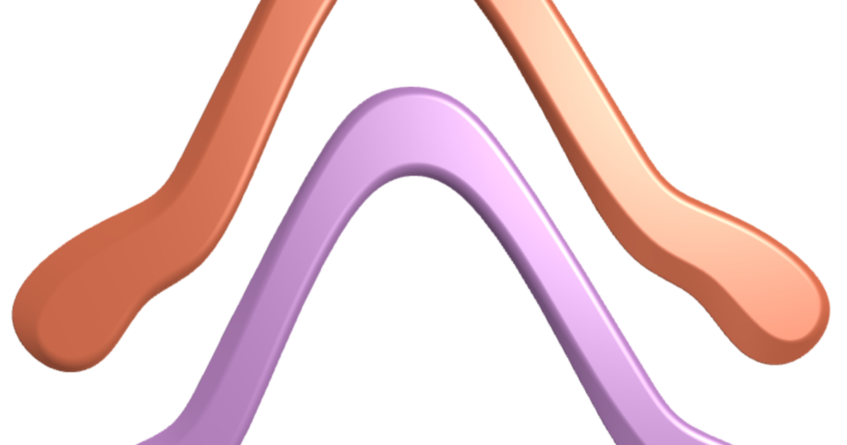 Skippy Vee Boomerang in Onshape by Lapjoint | Download free STL model ...