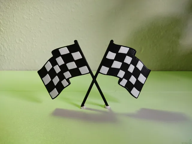 Finish checkered Flag - Racing