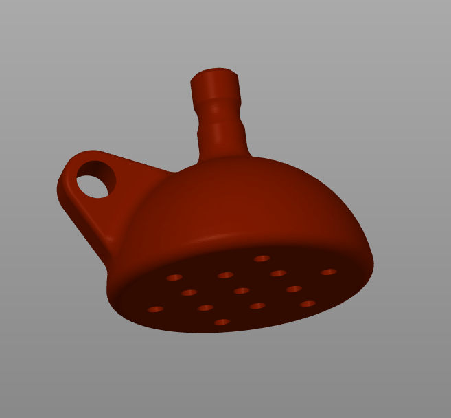 plant watering shower head by nw Download free STL model