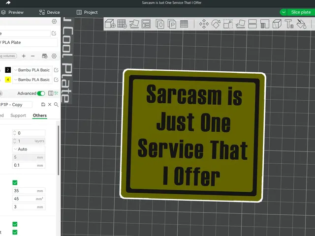 Sarcasm is Just One Service That I Offer sign