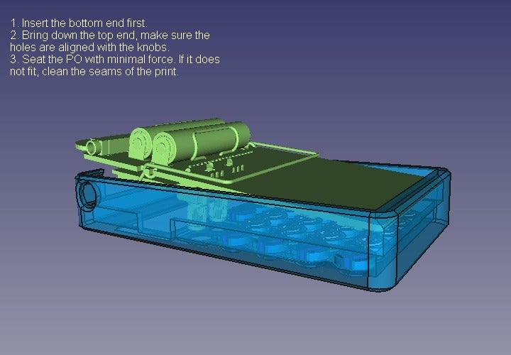 Miniatura 9 do modelo 3D Pocket Operator Case