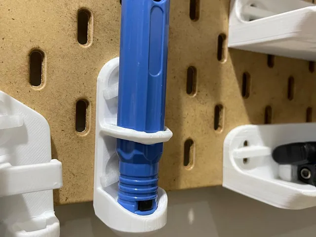 IKEA SKADIS - Deburring Tool Holder utilizing T-clip system