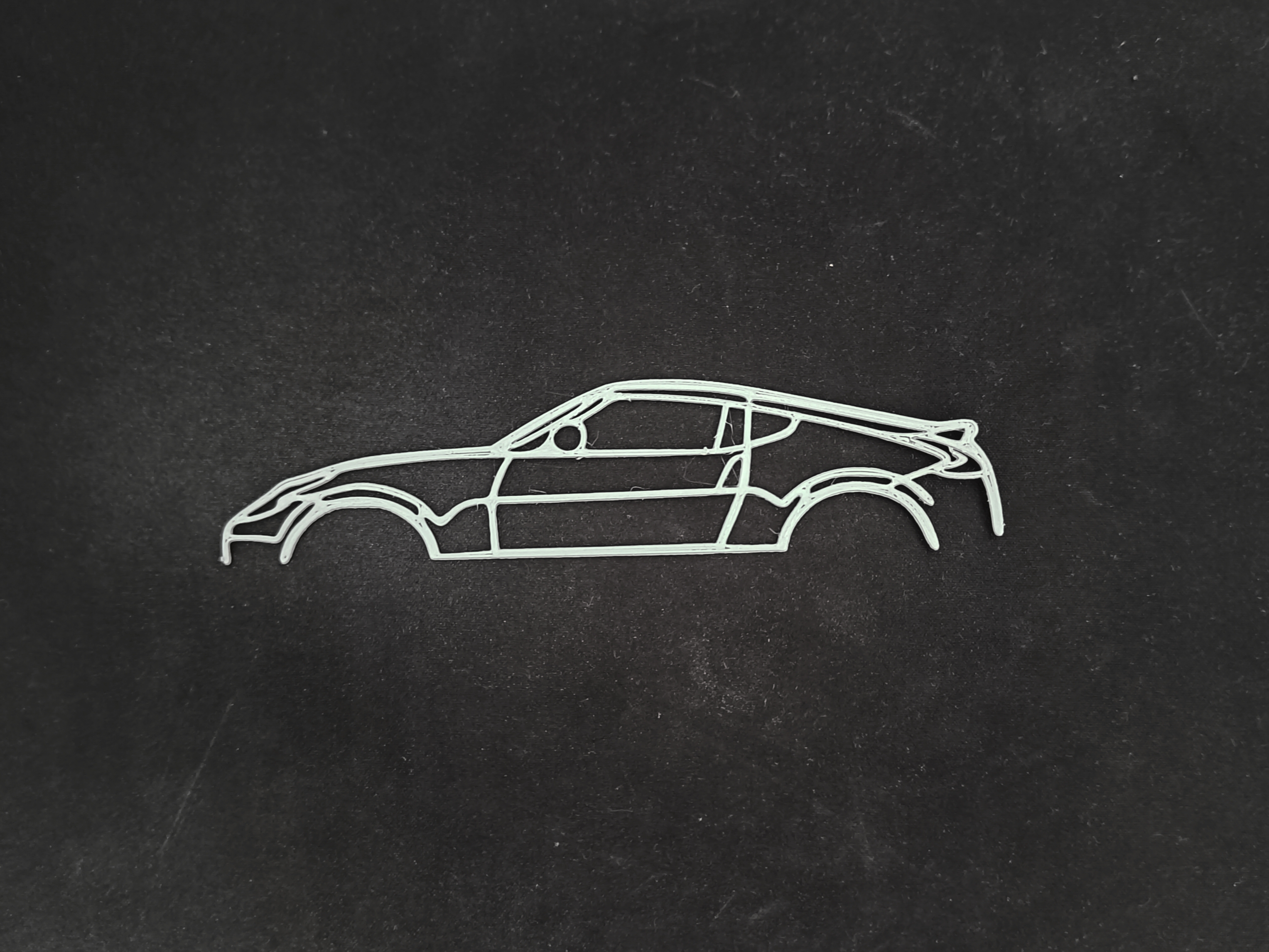 Nissan 370Z Mini Wall Sculpture