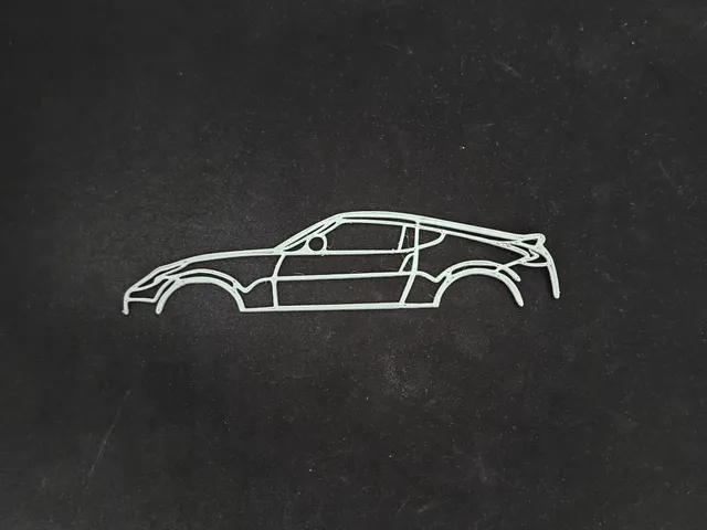 Nissan 370Z Mini Wall Sculpture