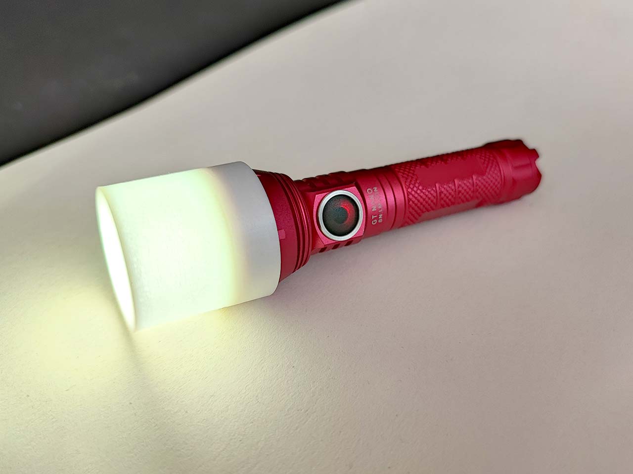 Lumintop flashlights glow in the dark diffusers