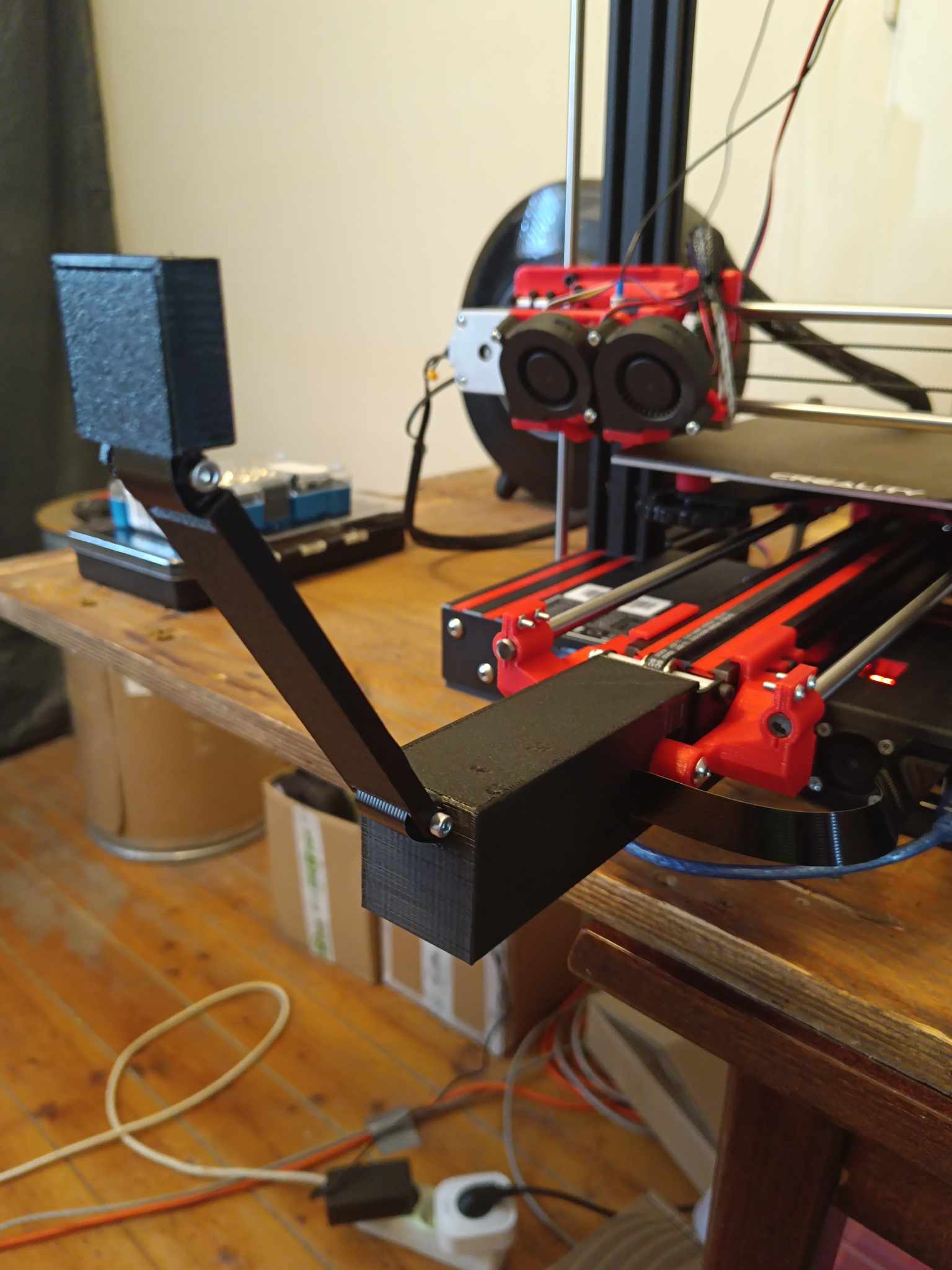Ender Raspberry Pi Camera Ender 3 pro raspberry camera front holder by NORNADO | Download free ...