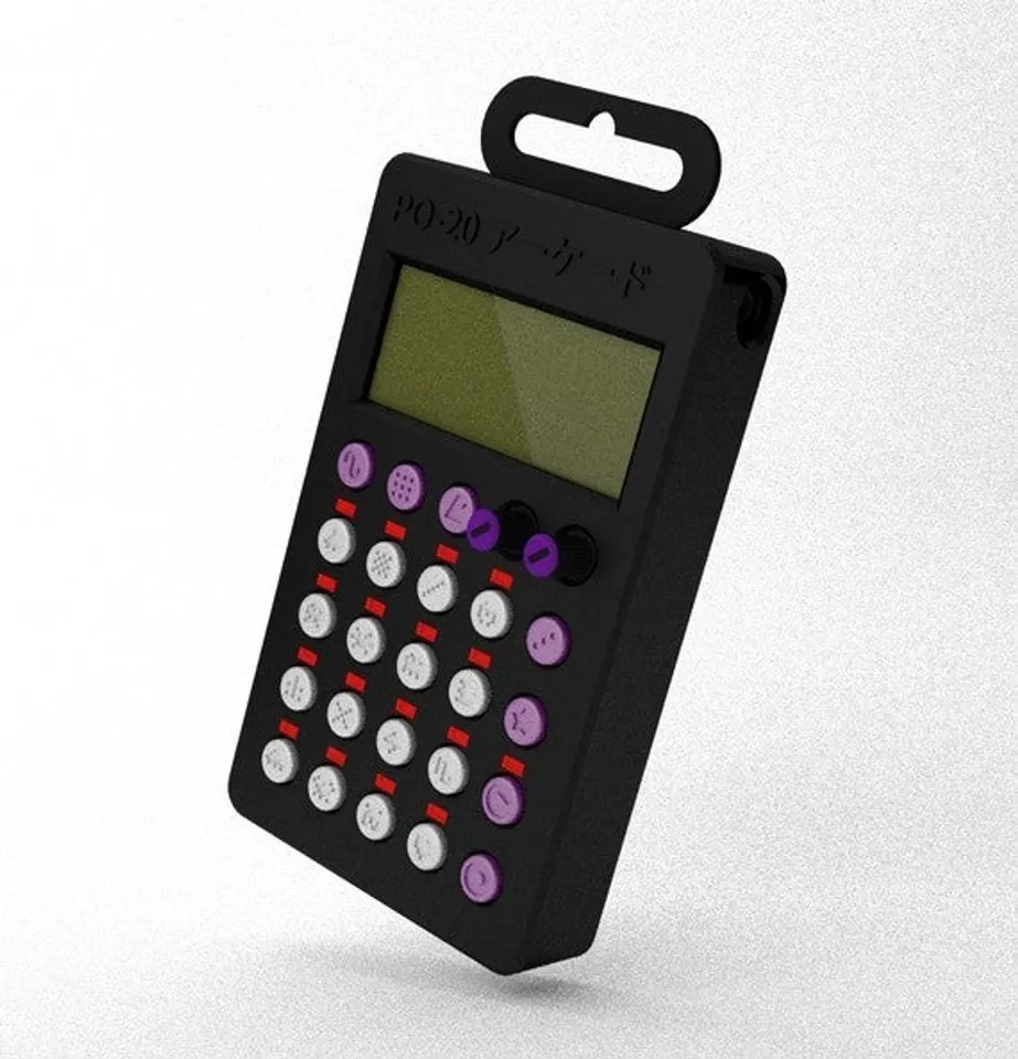 PO-20 Symbol buttons for Pocket Operator case by crashdebug | Download ...