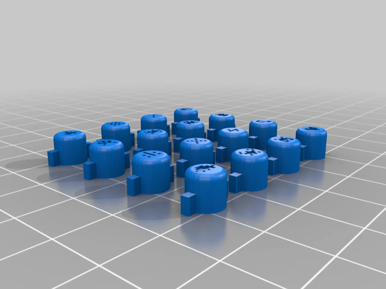 PO-20 Symbol buttons for Pocket Operator case by crashdebug | Download ...