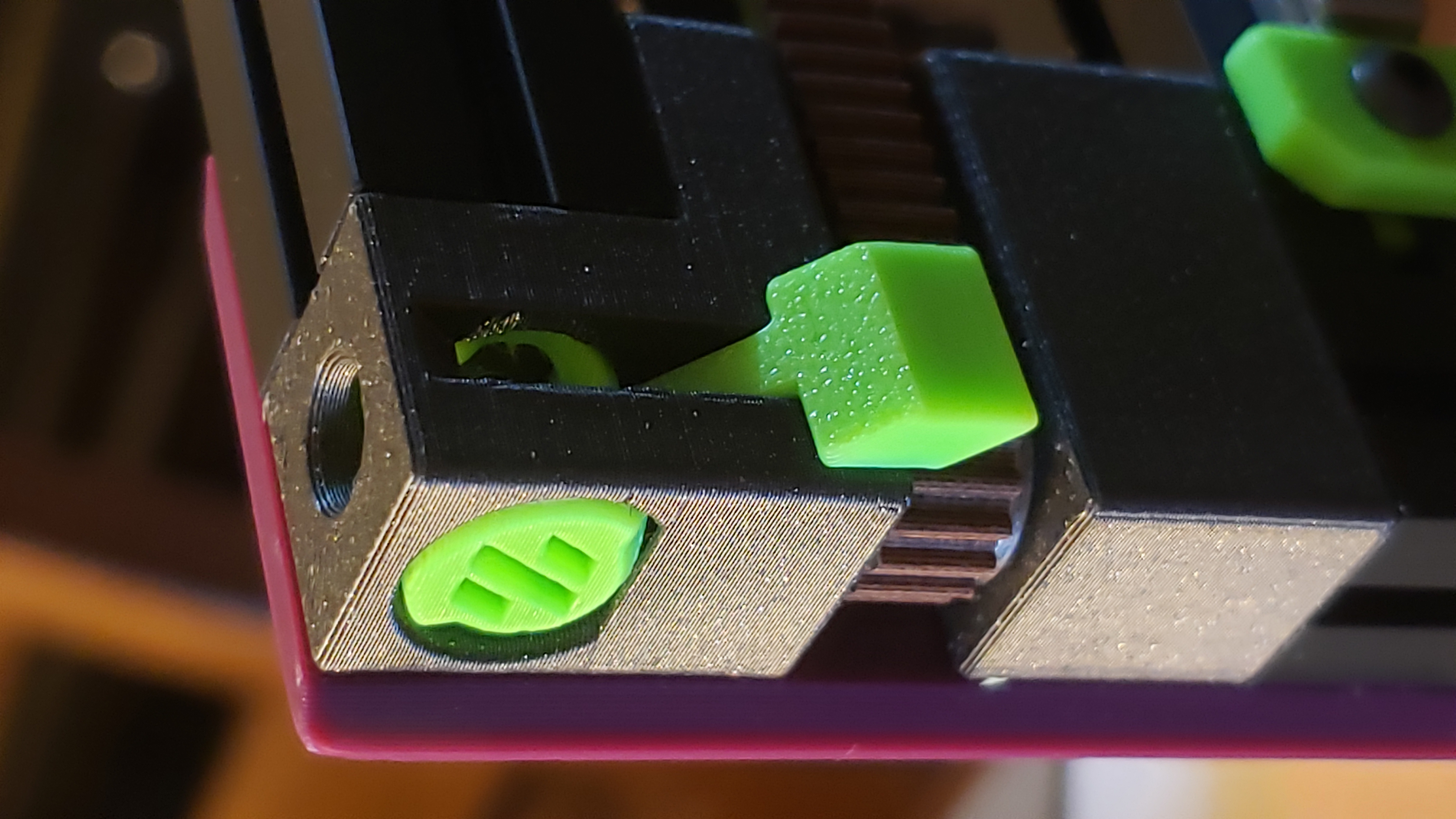 Voron 0.2 - LazyCams - Tool Free Locking Idlers (for Top hat))