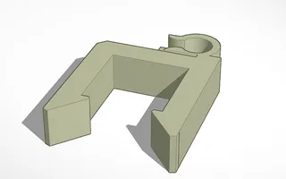 Lamp cable holder 1cmx1cm
