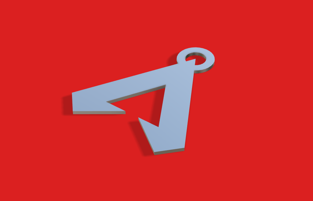 Apex Legends logo keychain