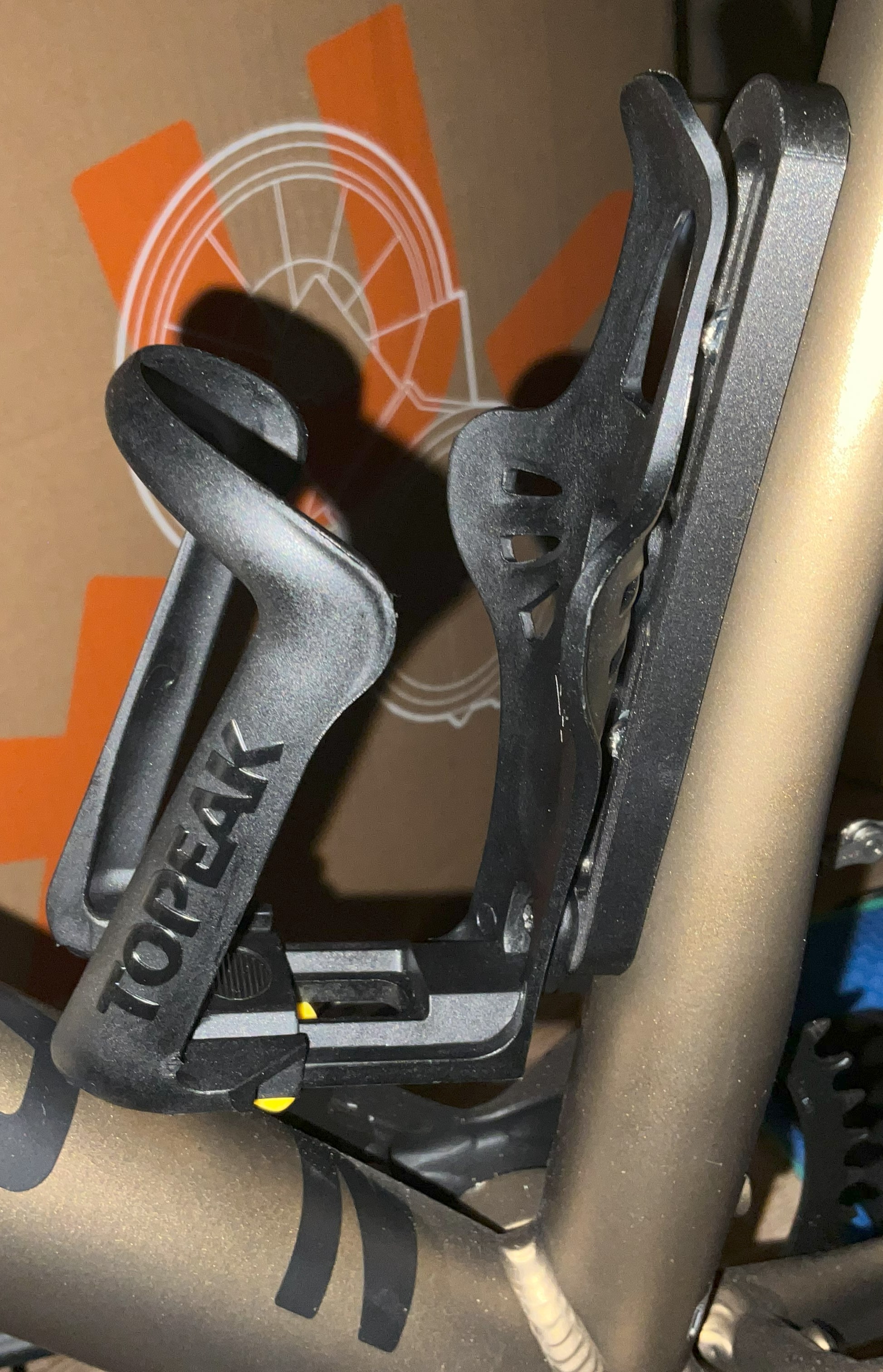 Bike bottle cage adapter