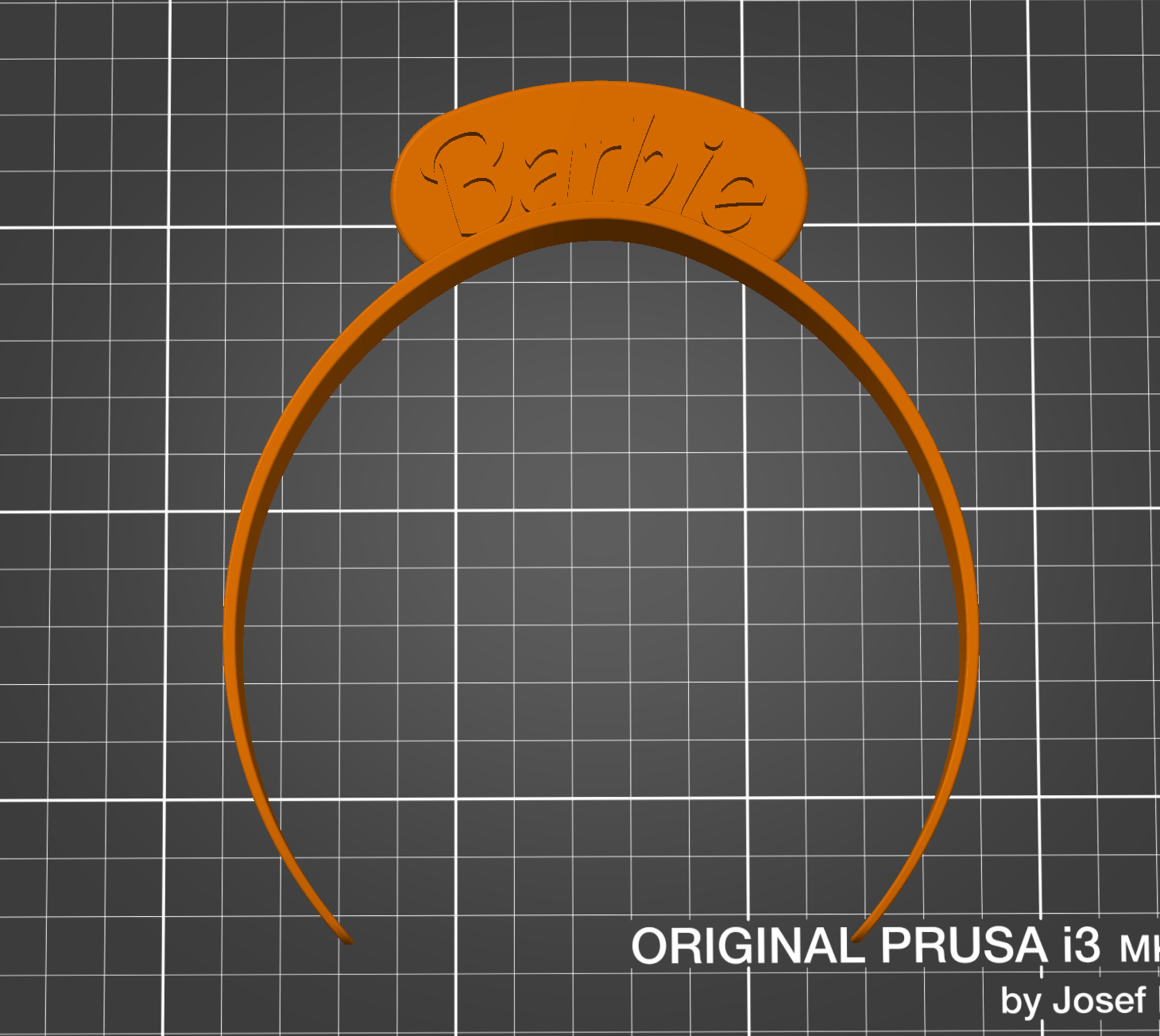 Barbie HeadBand by D3DCreative | Download free STL model | Printables.com