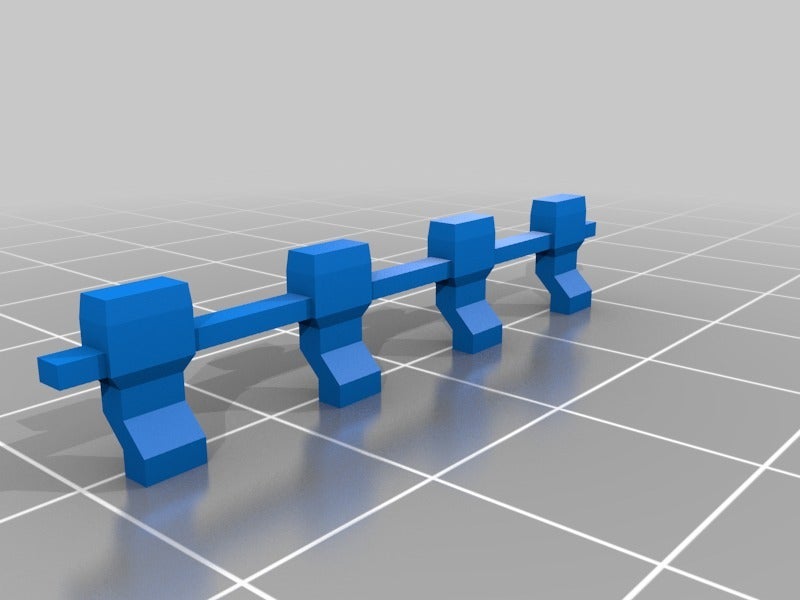 Miniatura 3 do modelo 3D Light guides for Pocket Operator case