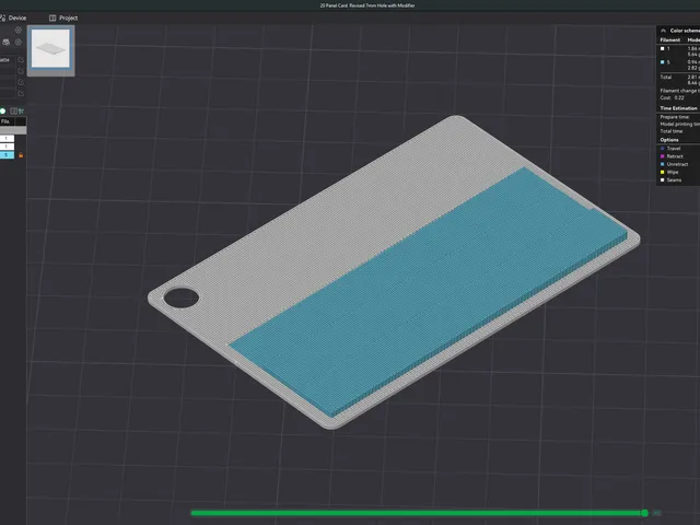 Swatch with Modifier for Bambu Studio (HueForge)