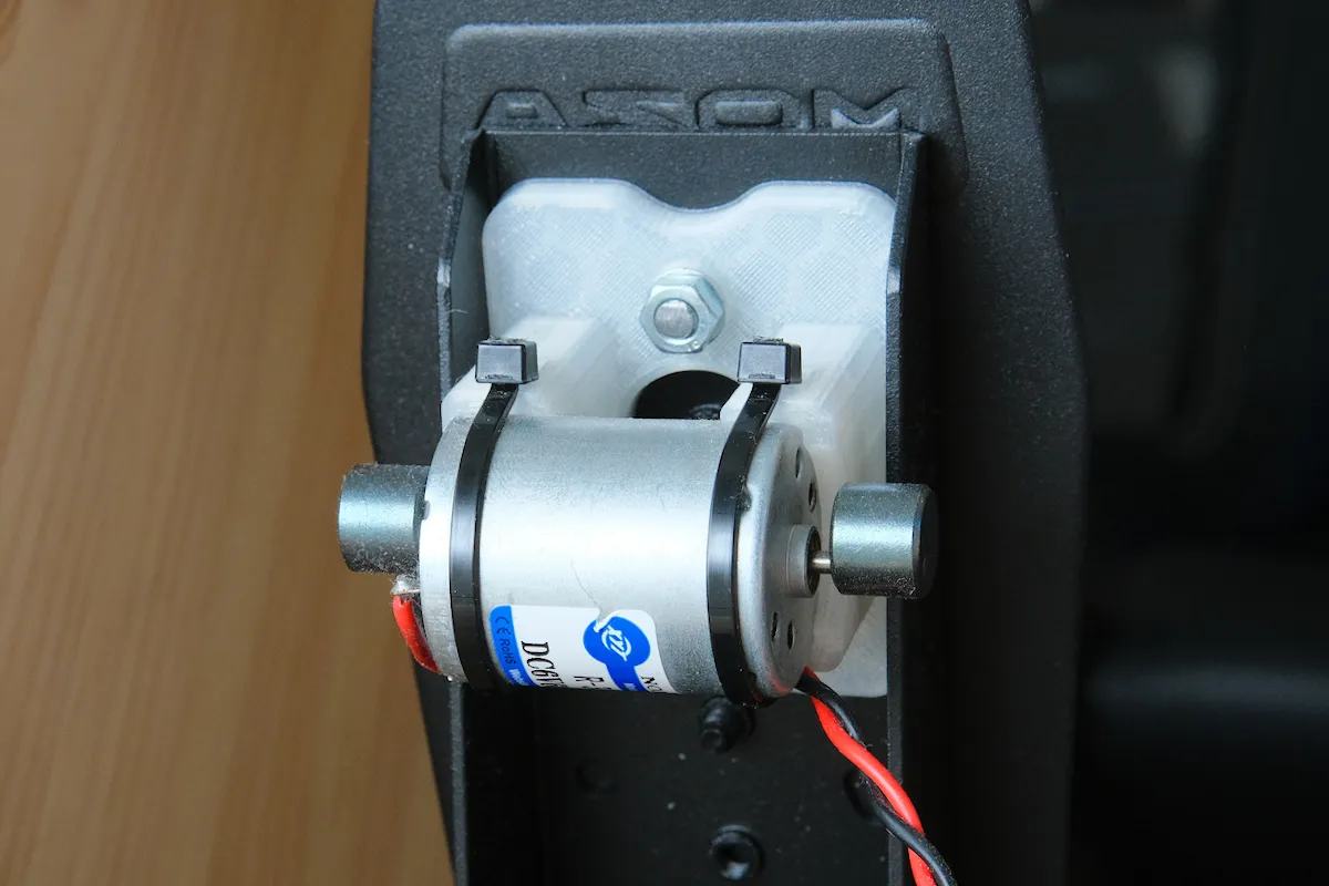 Vibration Motor Mount for Moza SR-P Lite Pedals by ffosl | Download free  STL model