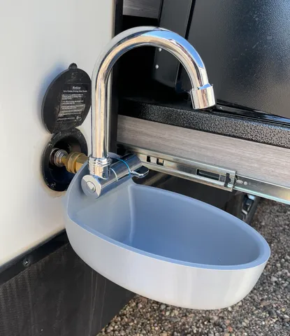 Outdoor sink for RV or Travel Trailer