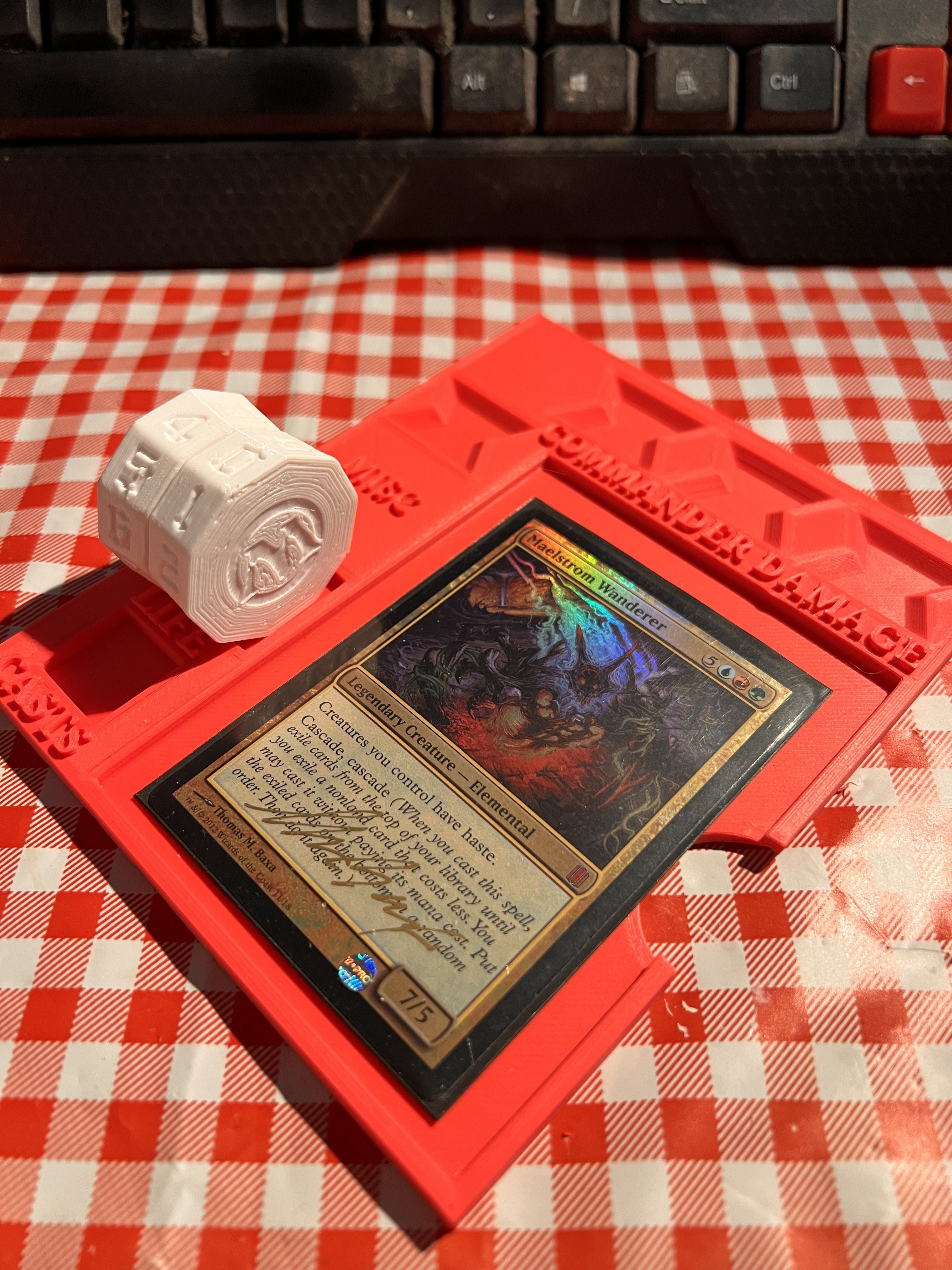 A better commander tray