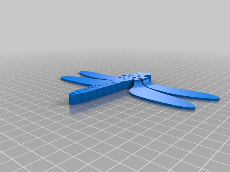 Miniatura 6 do modelo 3D Floppy Dragonfly