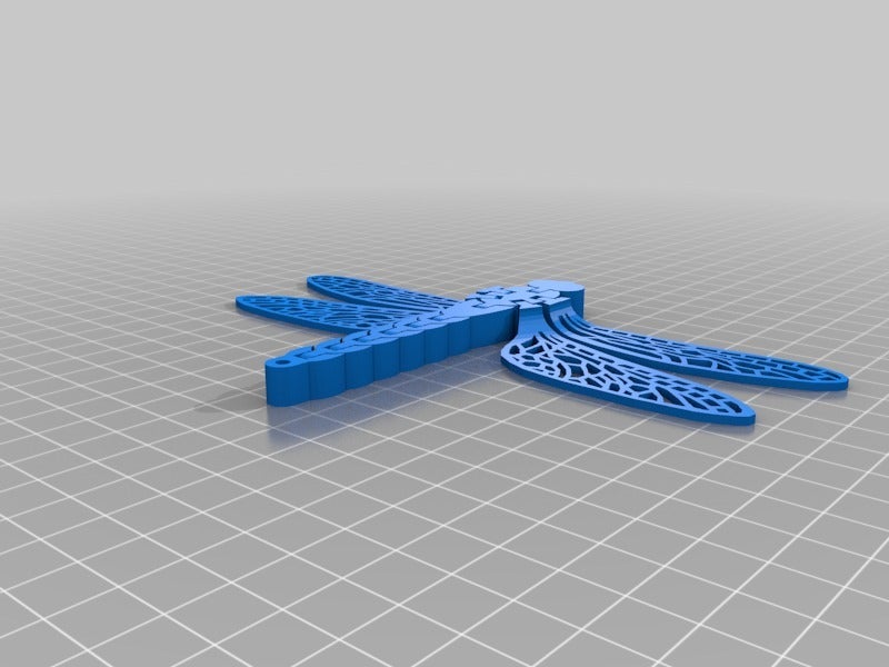 Miniatura 7 do modelo 3D Floppy Dragonfly