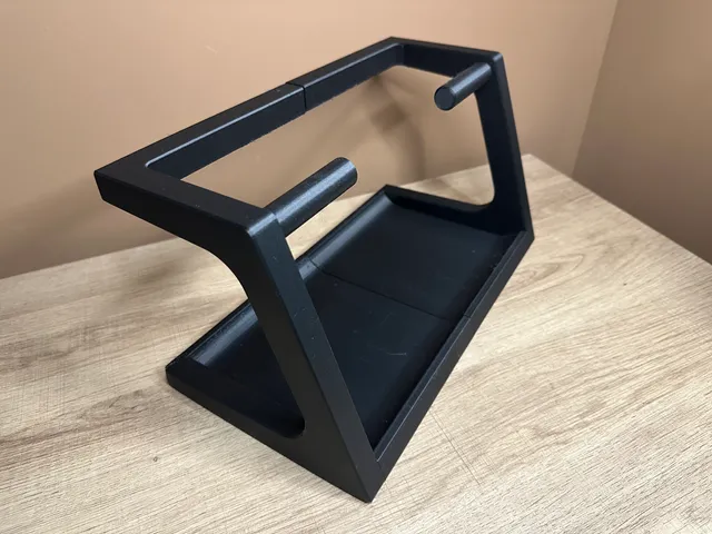 Mid Century Modern Paper Towel Holder and Catchall