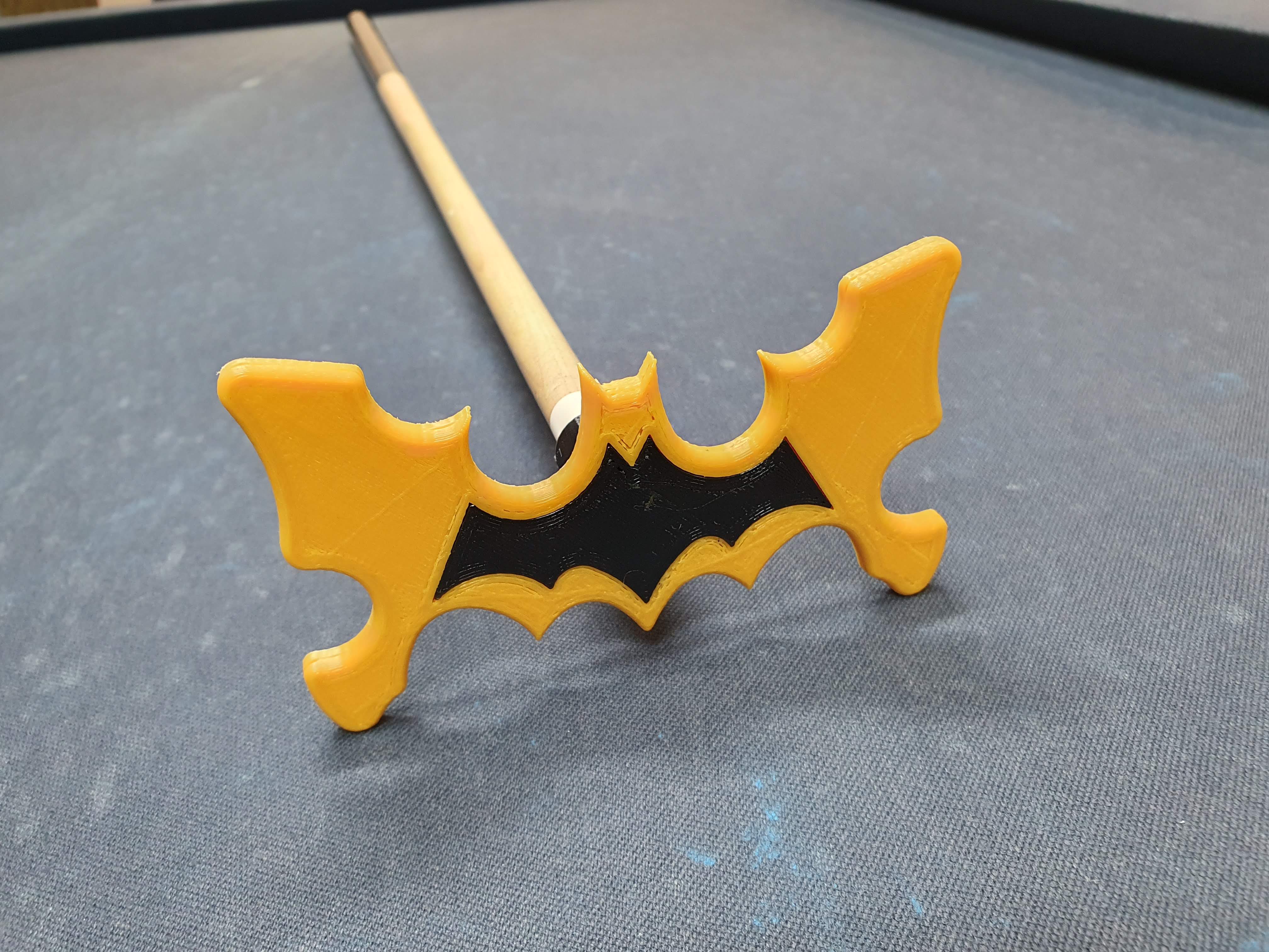 Wing Bat Pool Cue Bridge